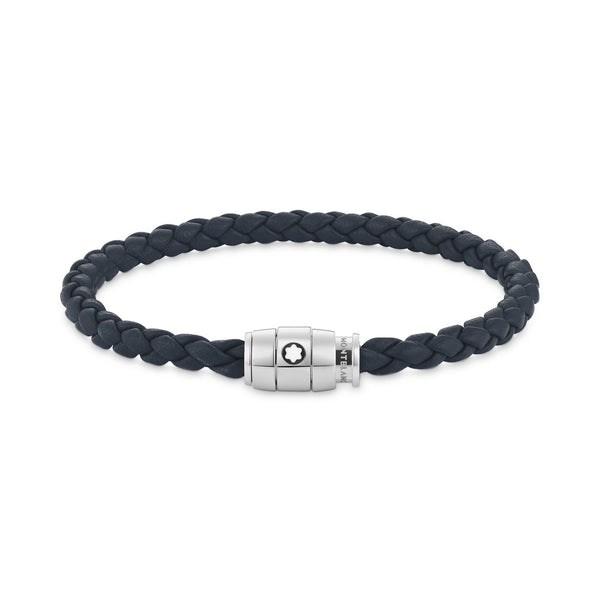 Montblanc Armband mit 3 Ringen aus Soft Leder (MB136014)