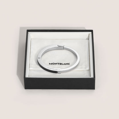 Montblanc Armreif aus Edelstahl mit Extreme Muster (MB136016) – Ansicht 2