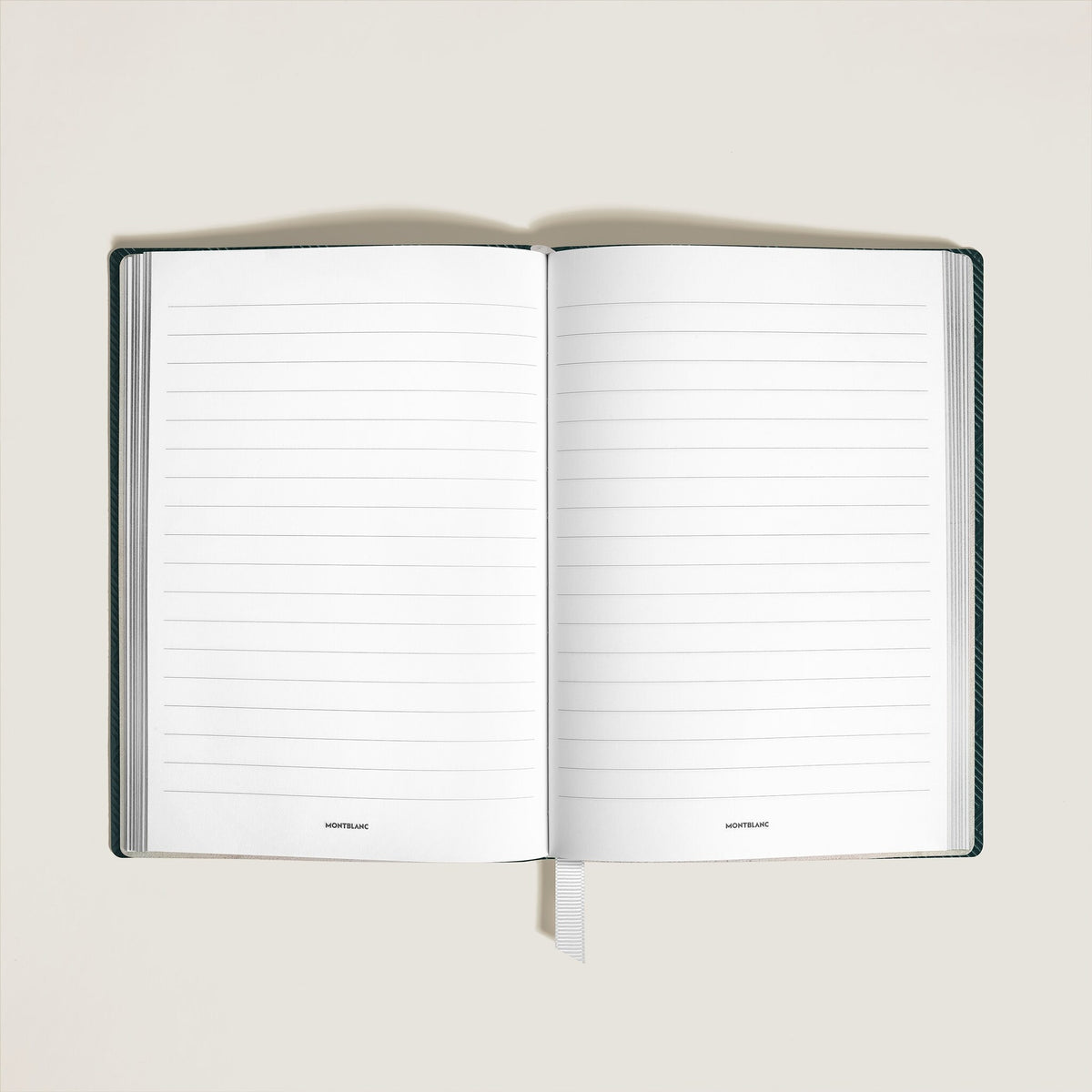 Montblanc Notebook Mittelgroß aus Extreme Leder Linierte Seiten – Ansicht 2