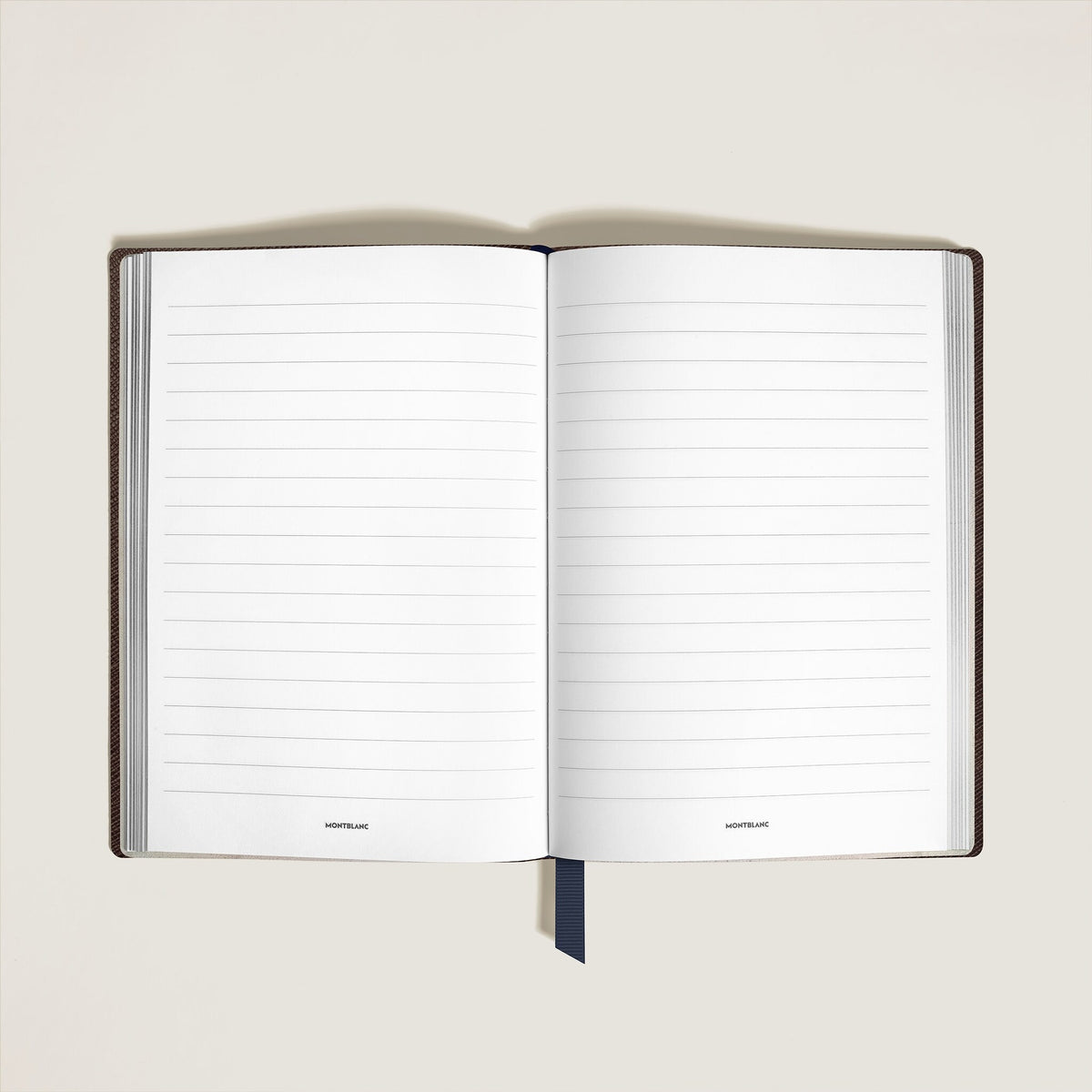 Montblanc Mittelgroßes Notizbuch aus Extreme Leder Linierte Seiten (MB136439) – Ansicht 2