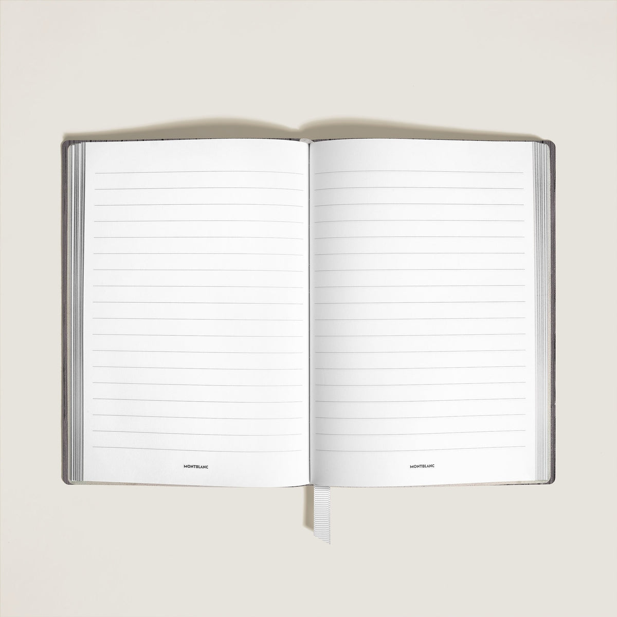 Montblanc Mittelgroßes Notizbuch aus Corteccia Leder Linierte Seiten (MB136629) – Ansicht 2