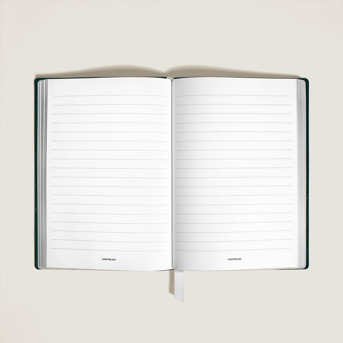 Montblanc Mittelgroßes Notizbuch aus Corteccia Leder Linierte Seiten (MB136630) – Ansicht 2