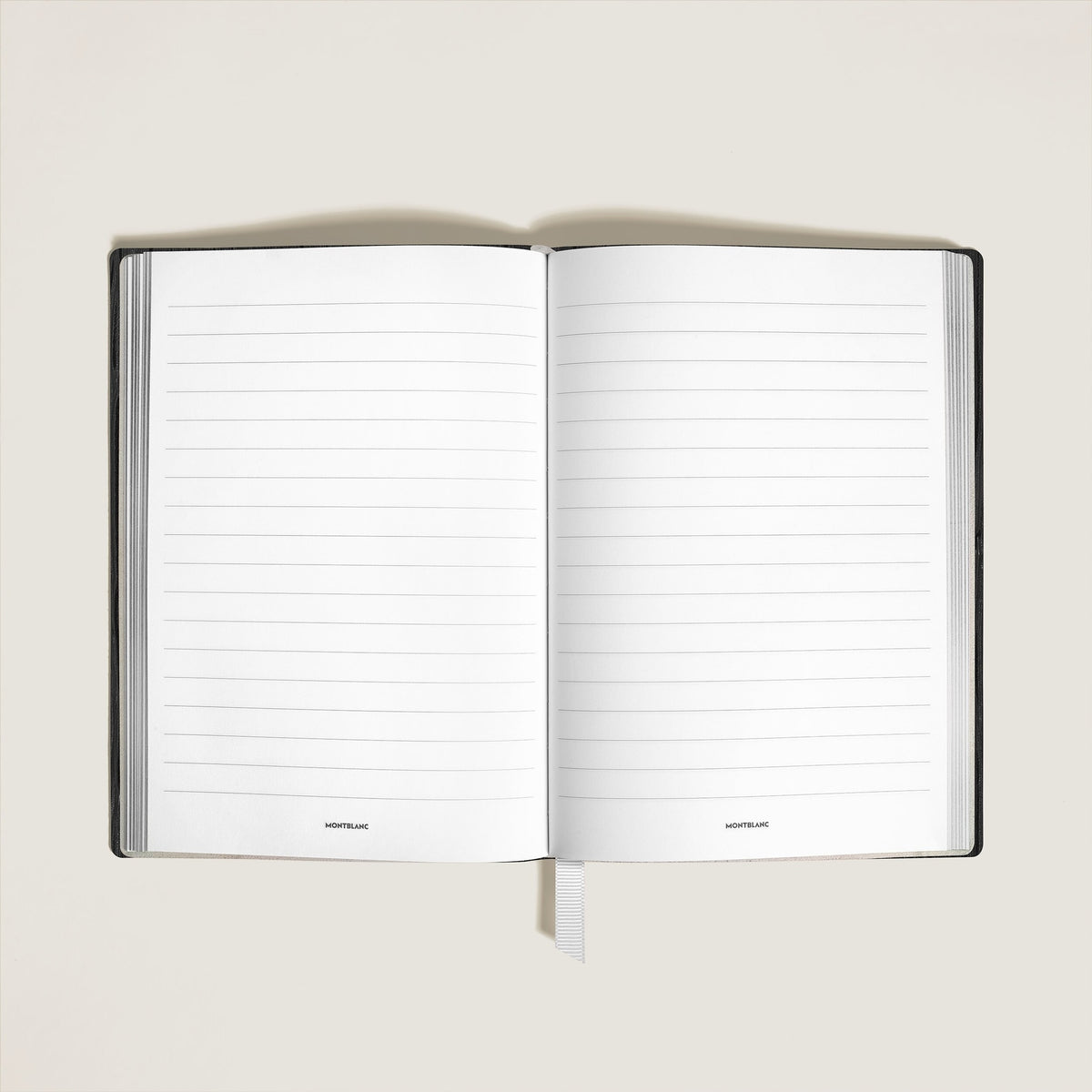 Montblanc Mittelgroßes Notizbuch aus Corteccia Leder Linierte Seiten (MB136635) – Ansicht 2