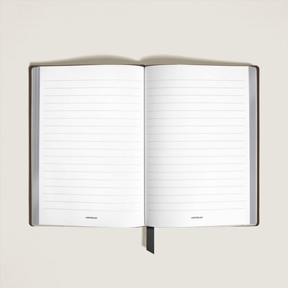 Montblanc Mittelgroßes Notizbuch aus Grain Leder Linierte Seiten (MB136636) – Ansicht 2