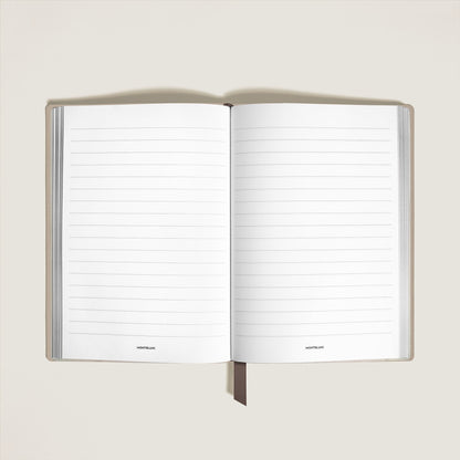 Montblanc Mittelgroßes Notizbuch aus Soft Leder Linierte Seiten (MB136637) – Ansicht 2