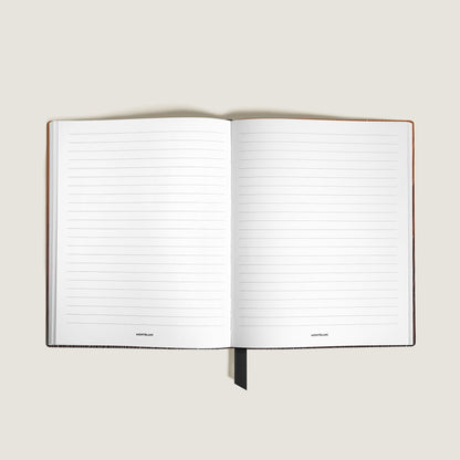 Montblanc Großes Notizbuch aus Corteccia Leder mit Sfumato Effekt Linierte Seiten – Ansicht 2