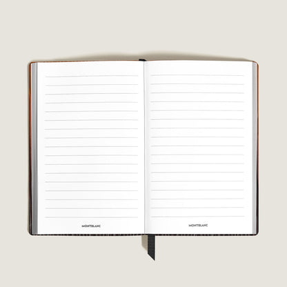 Montblanc Kleines Notizbuch aus Corteccia Leder mit Sfumato Effekt Linierte Seiten – Ansicht 2