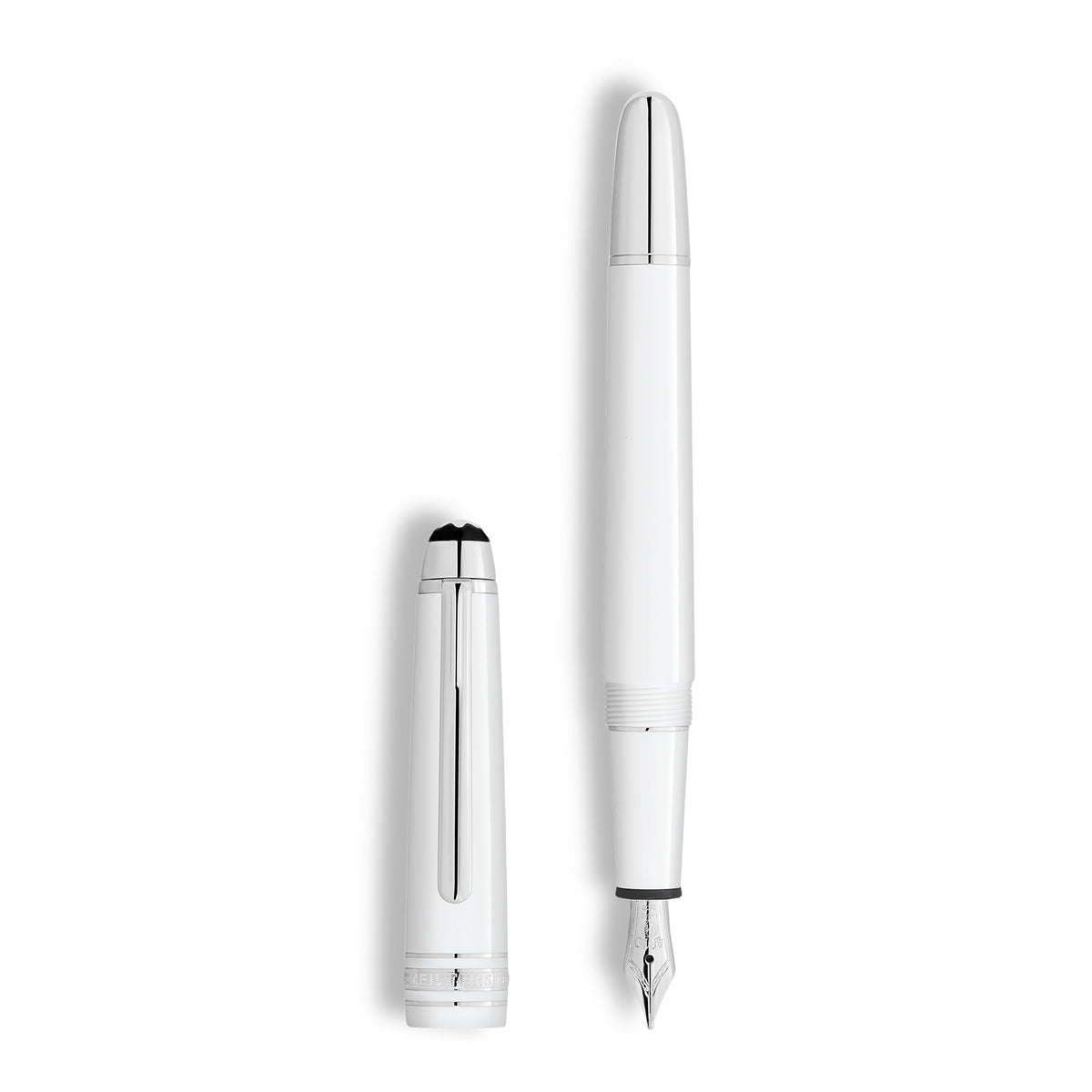 Montblanc Füllfederhalter 145 Meisterstück White Resin – Ansicht 1