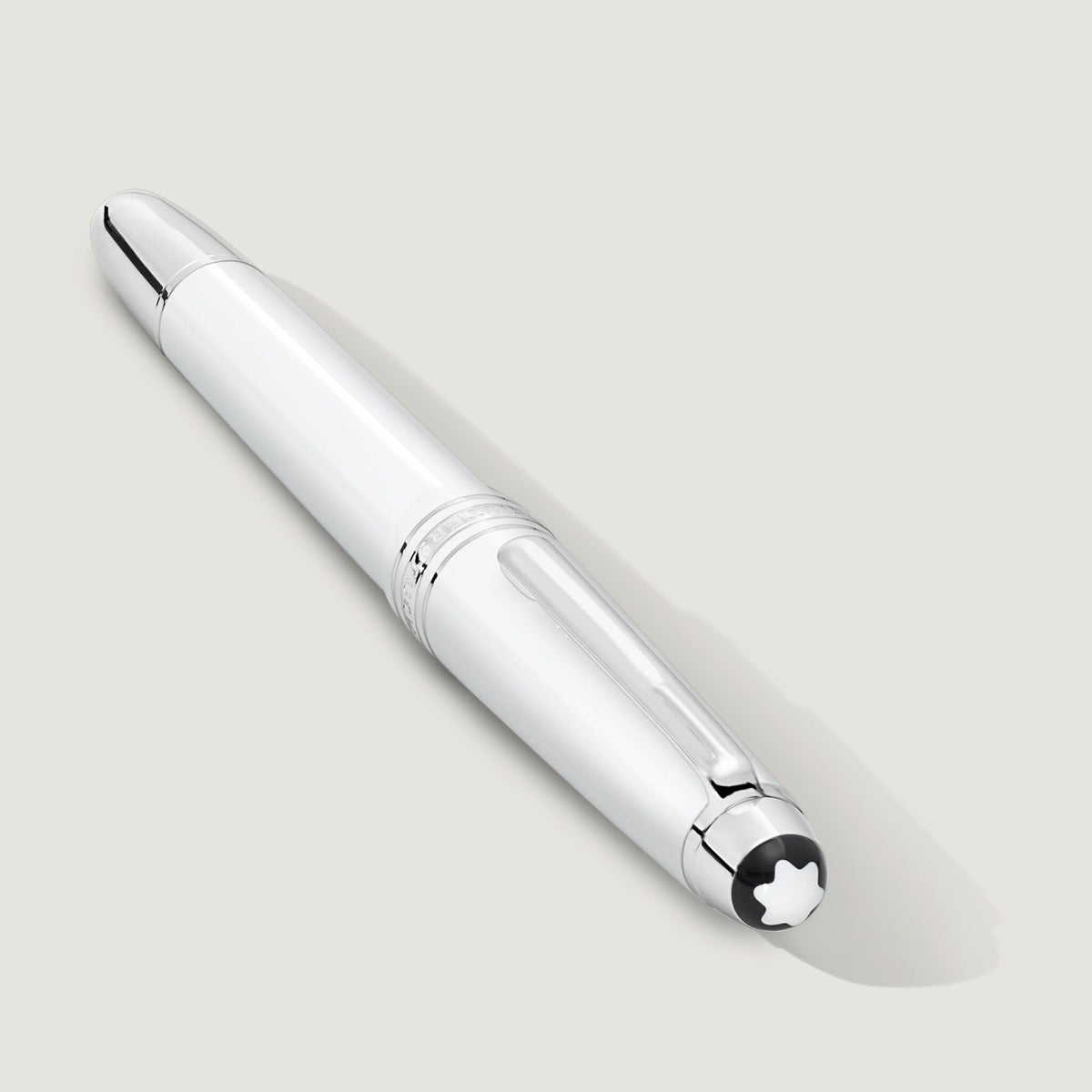 Montblanc Füllfederhalter 145 Meisterstück White Resin – Ansicht 5