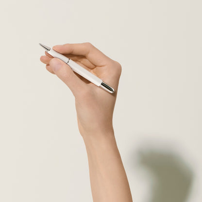 Montblanc Tintenroller 163 Meisterstück White Resin – Ansicht 2