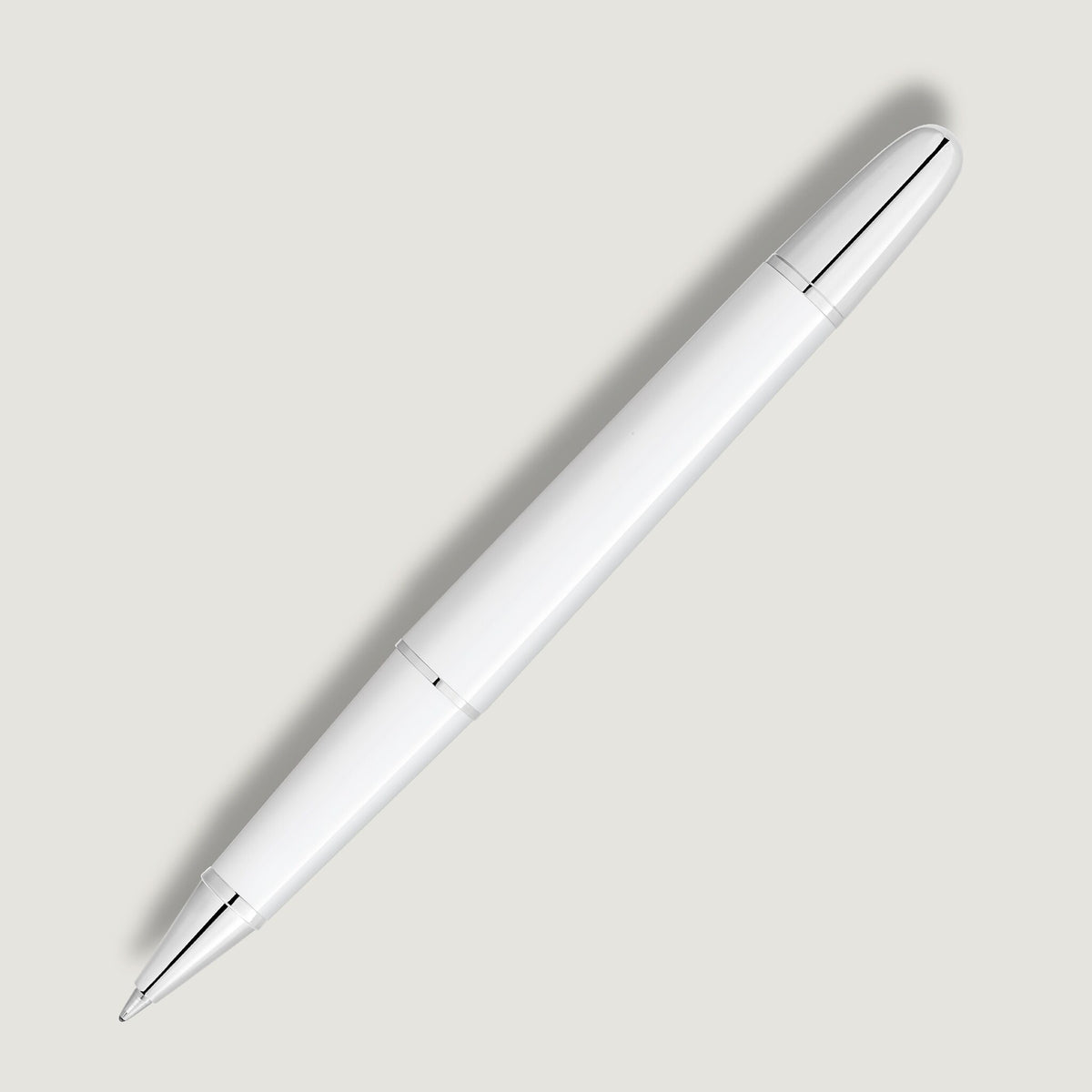 Montblanc Tintenroller 163 Meisterstück White Resin – Ansicht 6