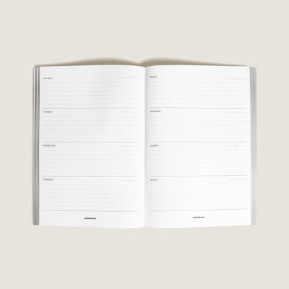 Montblanc Mittelgroßer Paper Refill Wochenplaner – Ansicht 2