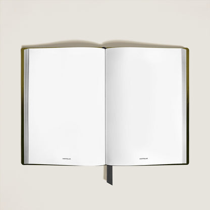 Montblanc Mittelgroßes Notizbuch aus Corteccia Leder mit Sfumato Effekt Leere Seiten – Ansicht 2