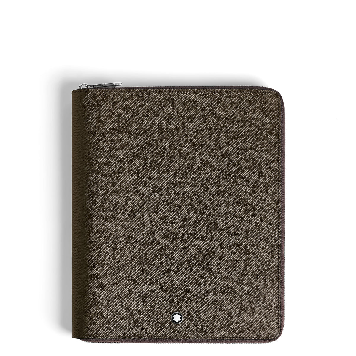 Montblanc Kleines Notizbuchhalter mit Reißverschluss aus Sartorial Leder – Ansicht 1