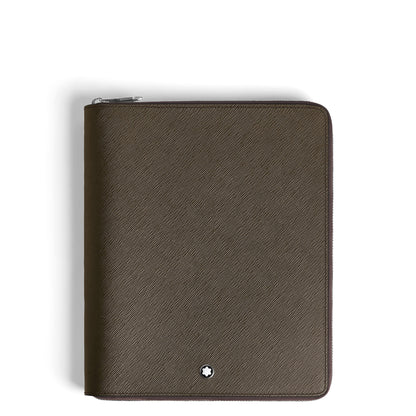 Montblanc Kleines Notizbuchhalter mit Reißverschluss aus Sartorial Leder – Ansicht 1