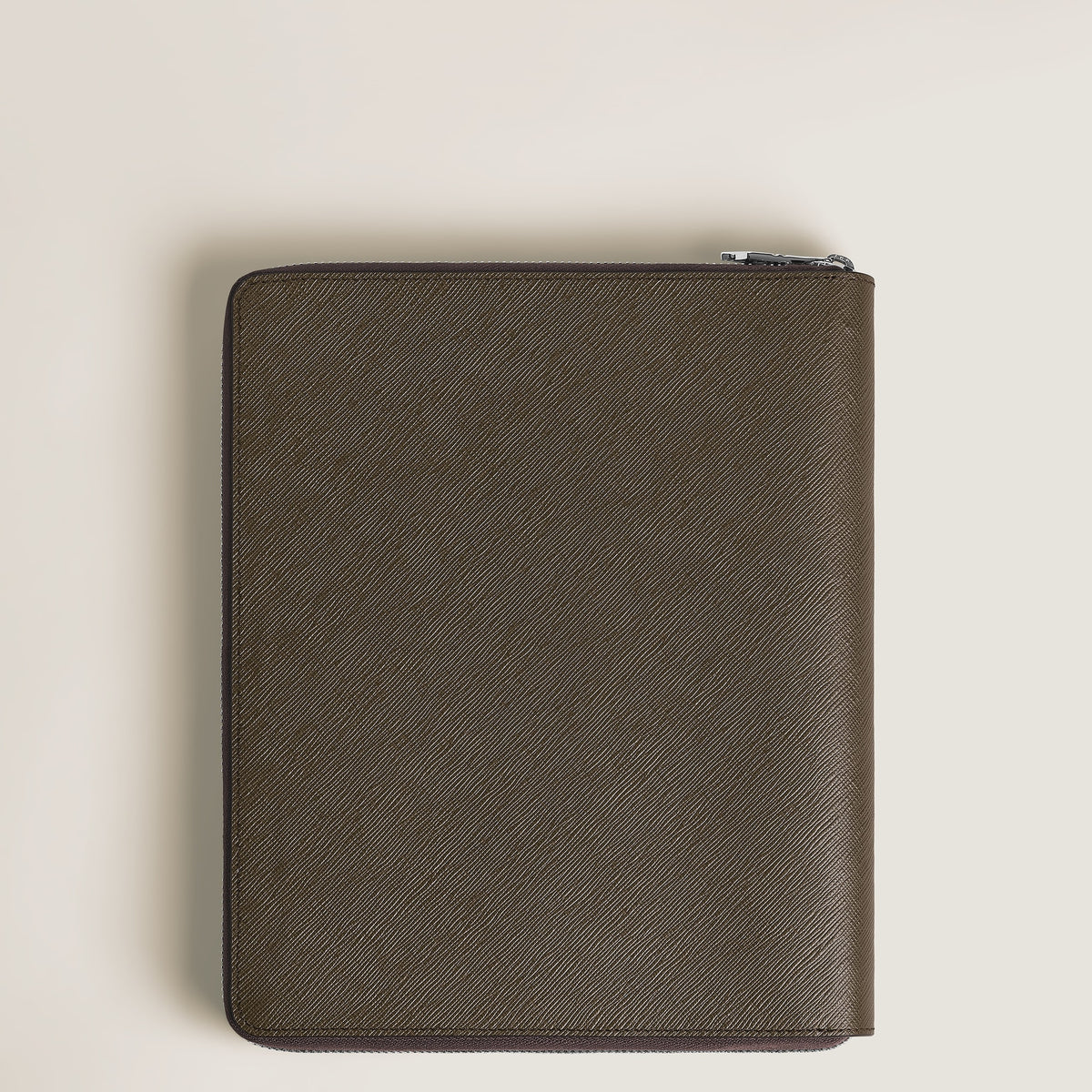 Montblanc Kleines Notizbuchhalter mit Reißverschluss aus Sartorial Leder – Ansicht 4