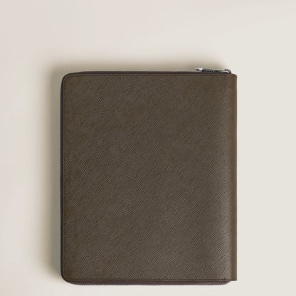 Montblanc Kleines Notizbuchhalter mit Reißverschluss aus Sartorial Leder – Ansicht 4