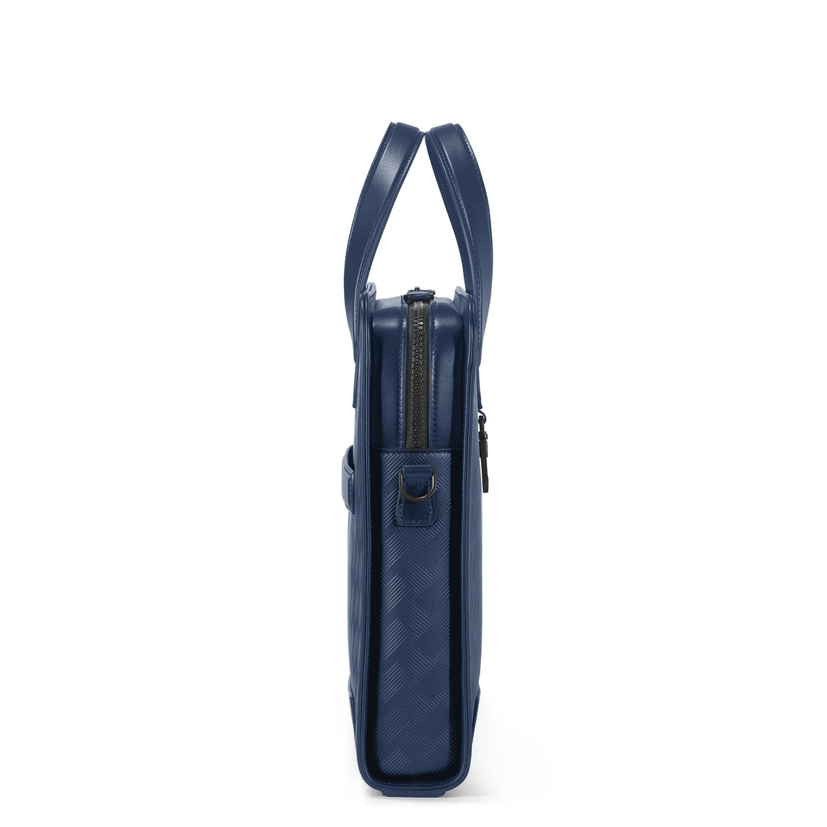Montblanc Flache Schreibmappe aus Extreme Leder – Tintenblau – Ansicht 4