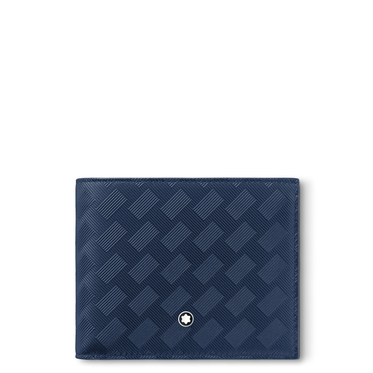 Montblanc Brieftasche 6 cc aus Extreme Leder – Tintenblau – Ansicht 1