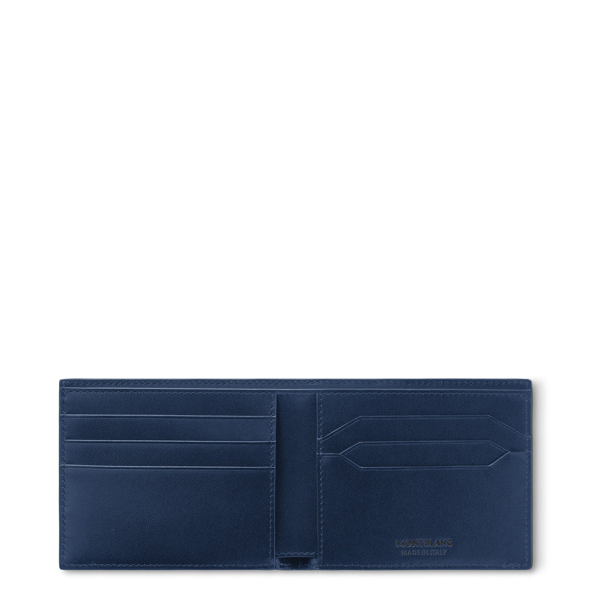 Montblanc Brieftasche 6 cc aus Extreme Leder – Tintenblau – Ansicht 4