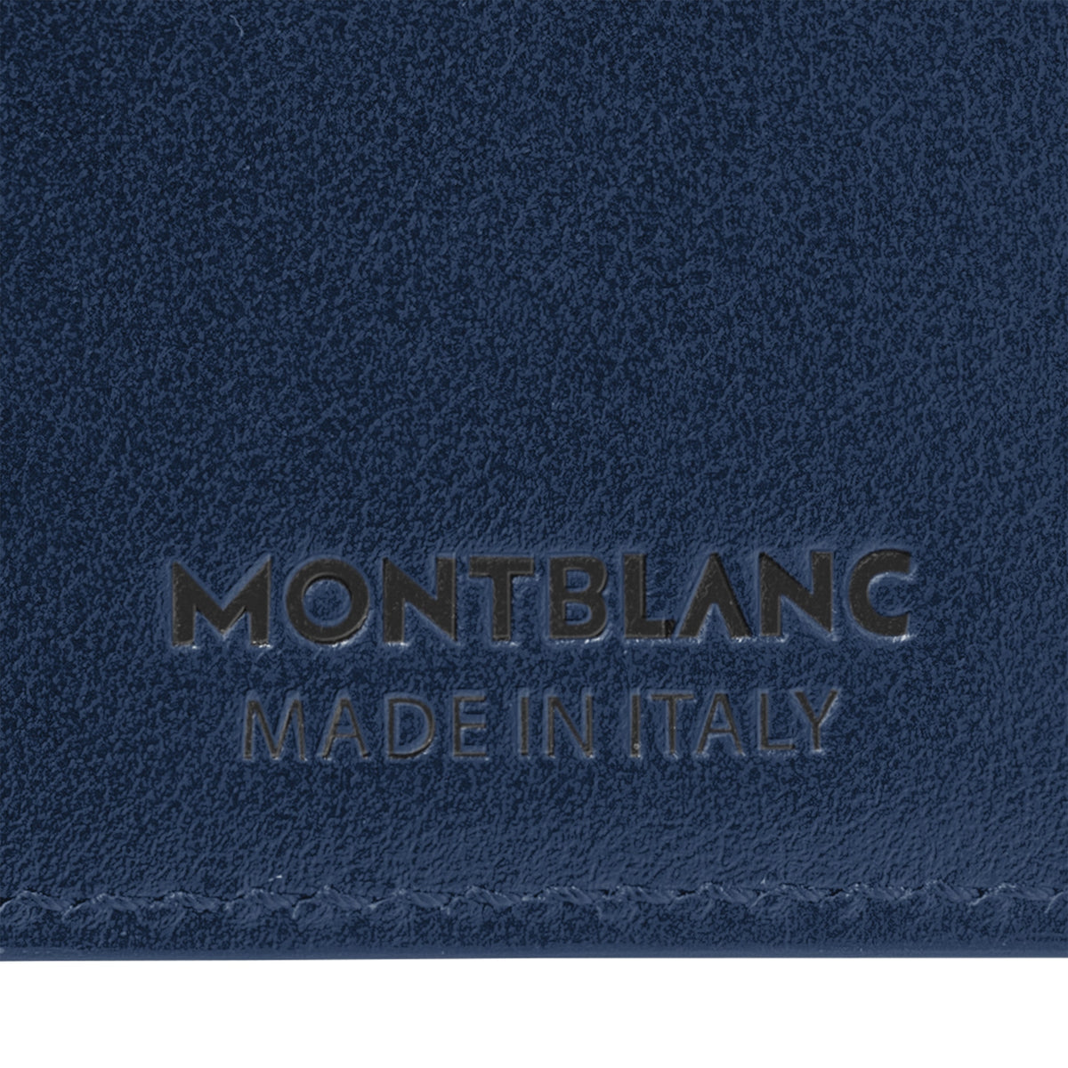 Montblanc Brieftasche 6 cc aus Extreme Leder – Tintenblau – Ansicht 5