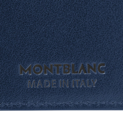 Montblanc Brieftasche 6 cc aus Extreme Leder – Tintenblau – Ansicht 5