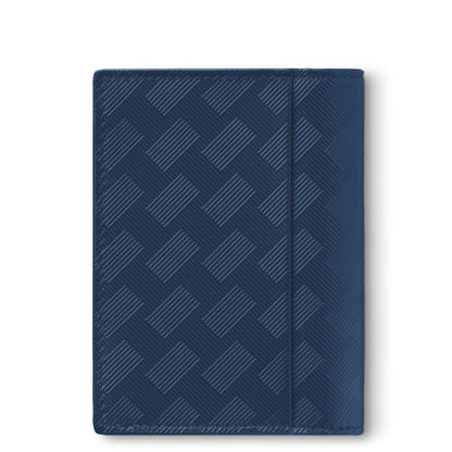 Montblanc Kartenetui 4 cc aus Extreme Leder – Tintenblau – Ansicht 3