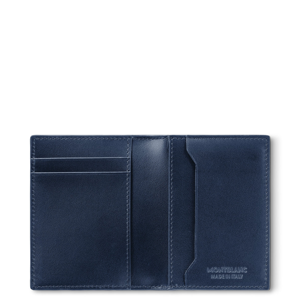 Montblanc Kartenetui 4 cc aus Extreme Leder – Tintenblau – Ansicht 4