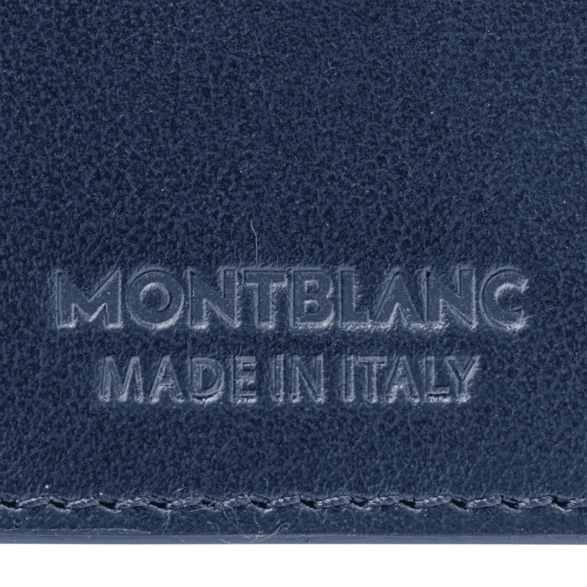 Montblanc Kartenetui 4 cc aus Extreme Leder – Tintenblau – Ansicht 5