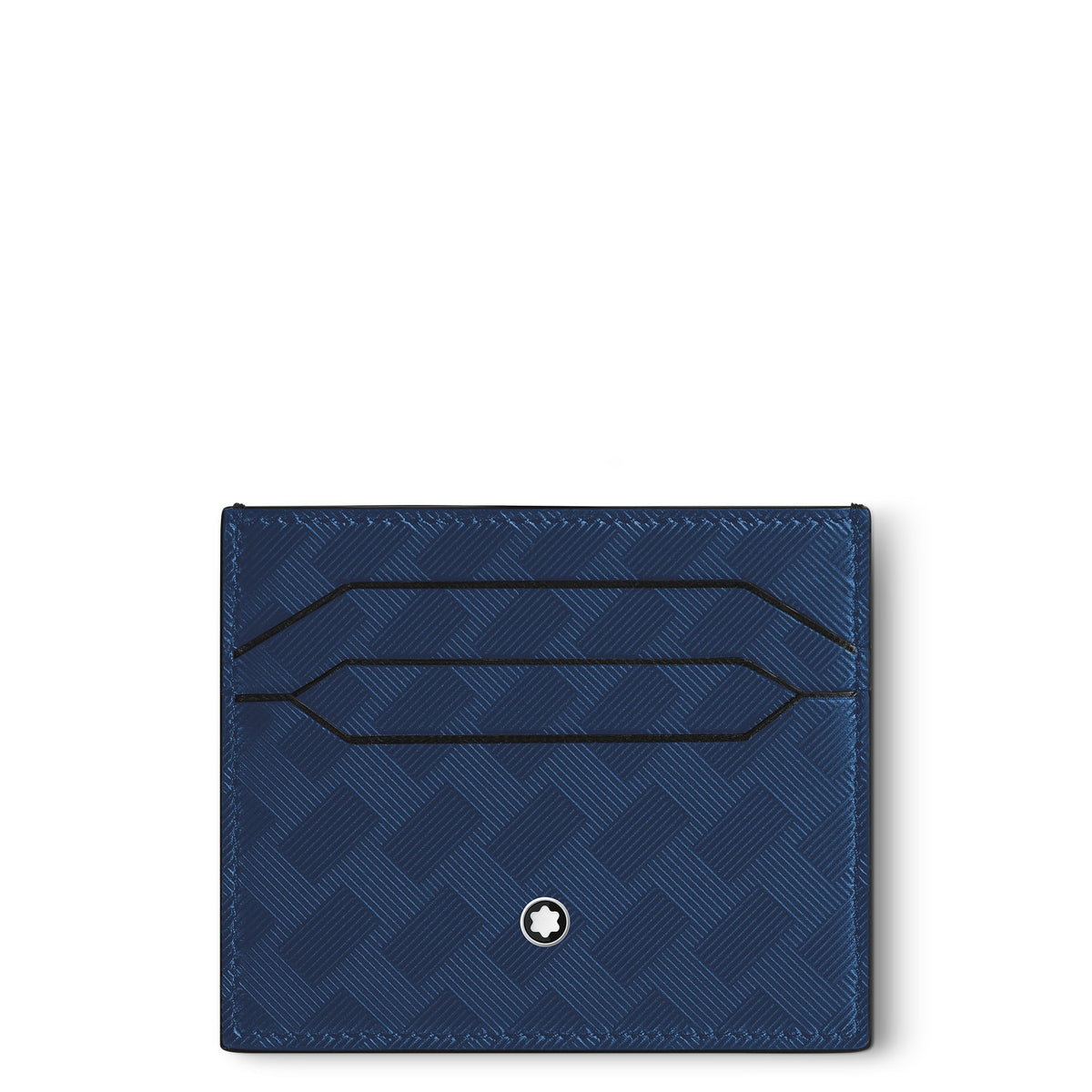 Montblanc Kartenetui 6 cc aus Extreme Leder – Tintenblau – Ansicht 1
