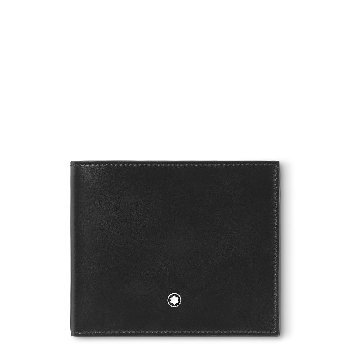 Montblanc Brieftasche 8 cc aus Meisterstück Leder – Schwarz – Ansicht 1