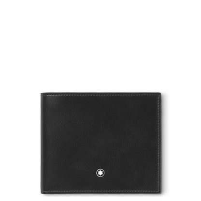 Montblanc Brieftasche 8 cc aus Meisterstück Leder – Schwarz – Ansicht 1