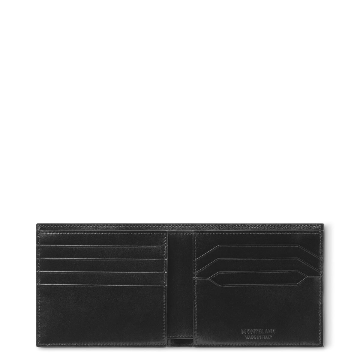Montblanc Brieftasche 8 cc aus Meisterstück Leder – Schwarz – Ansicht 4