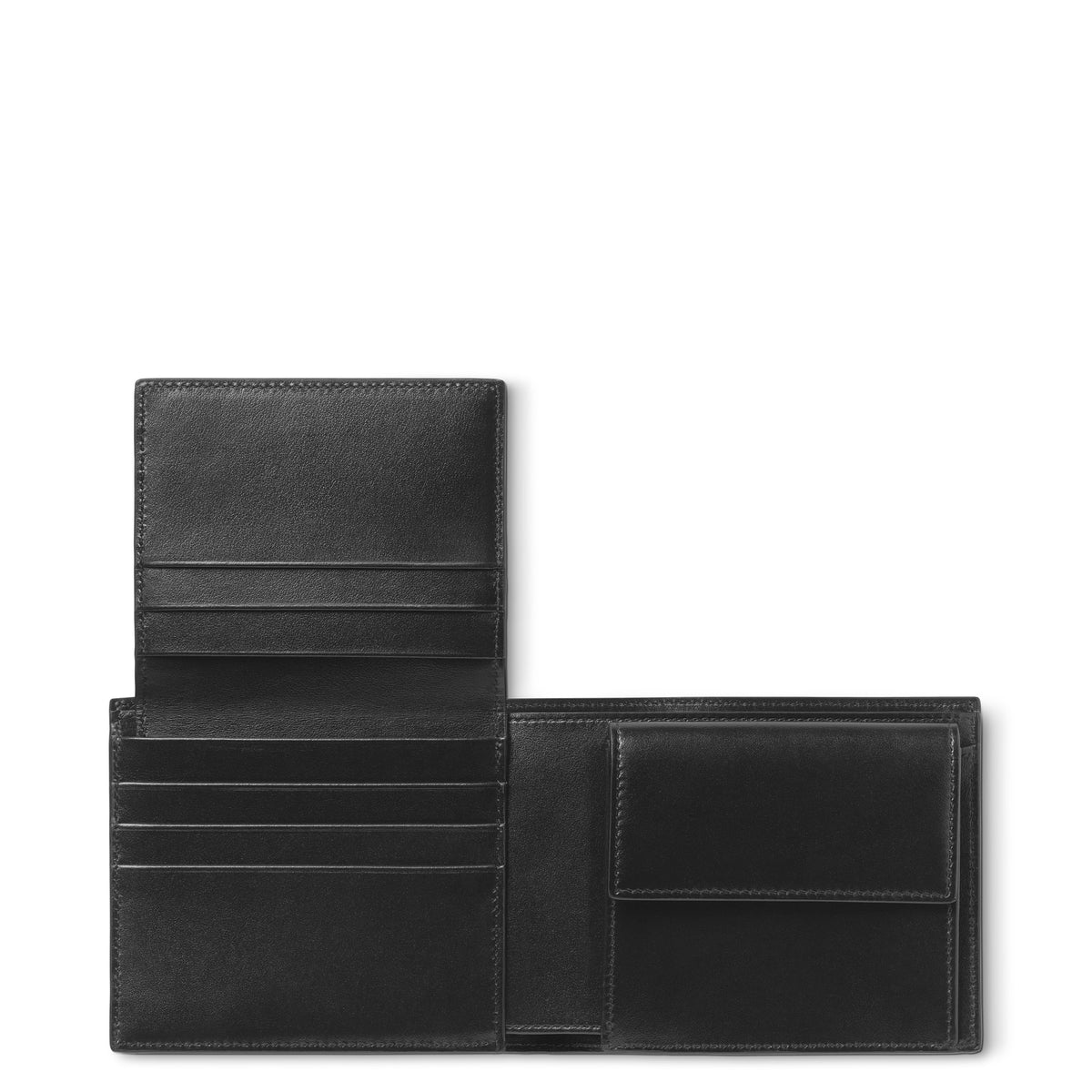 Montblanc Brieftasche 10 cc mit Münzfach aus Meisterstück Leder – Ansicht 7