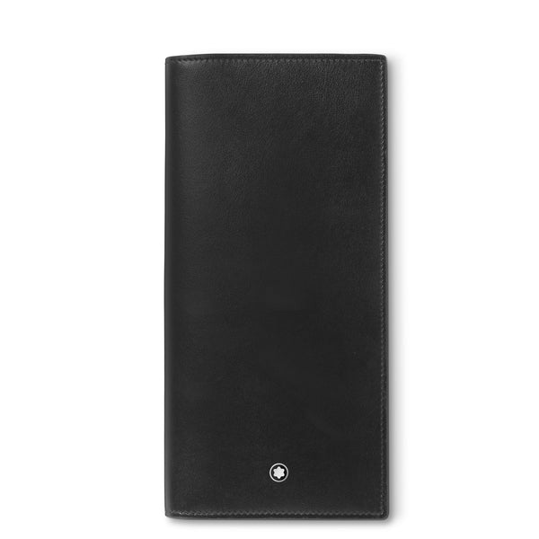 Montblanc Längliche Brieftasche 14 cc mit Reißverschluss aus Meisterstück Leder