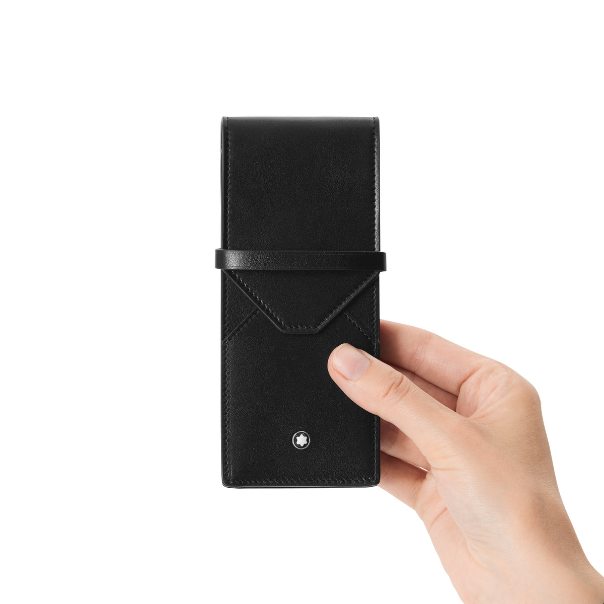 Montblanc Etui Envelope für 3 Schreibgeräte – Schwarz – Ansicht 2
