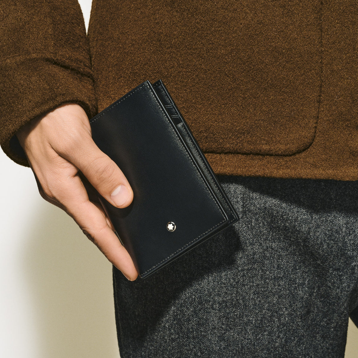 Montblanc Brieftasche 7 cc mit Ausweisfach aus Meisterstück Leder – Ansicht 6