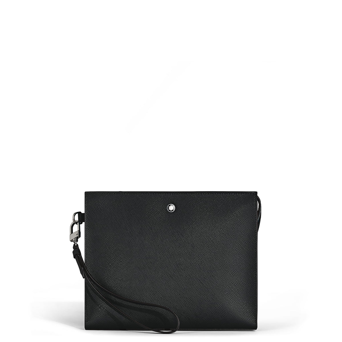 Montblanc Clutch aus Sartorial Leder – Schwarz – Ansicht 1