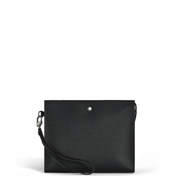 Montblanc Clutch aus Sartorial Leder – Schwarz