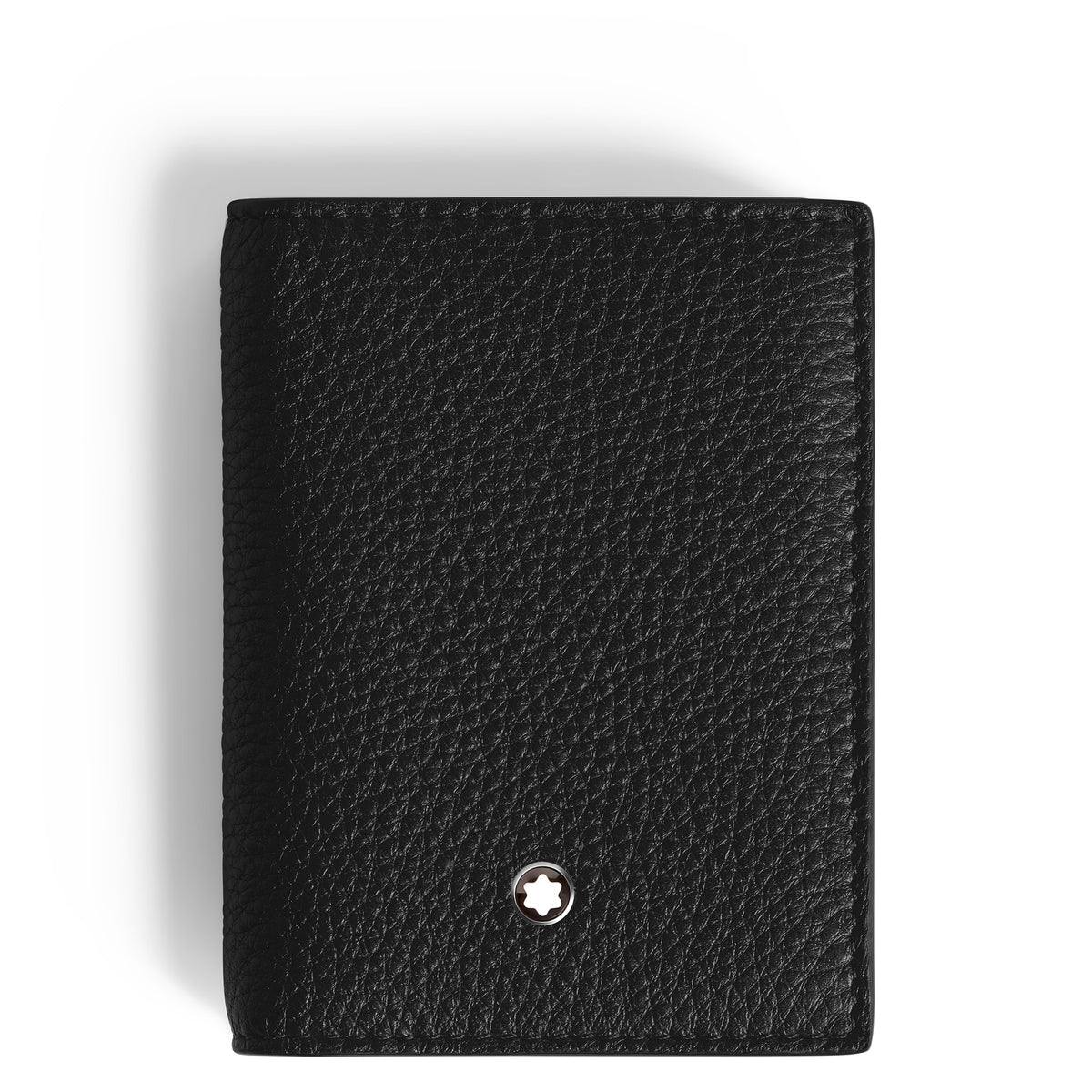 Montblanc Kartenetui 4 cc aus Grain Leder – Schwarz – Ansicht 1