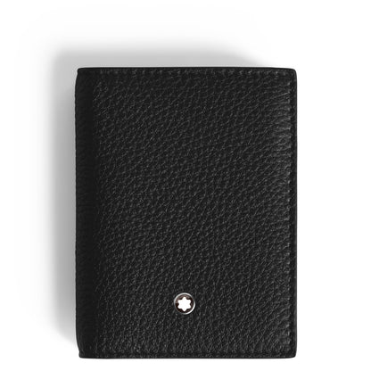 Montblanc Kartenetui 4 cc aus Grain Leder – Schwarz – Ansicht 1