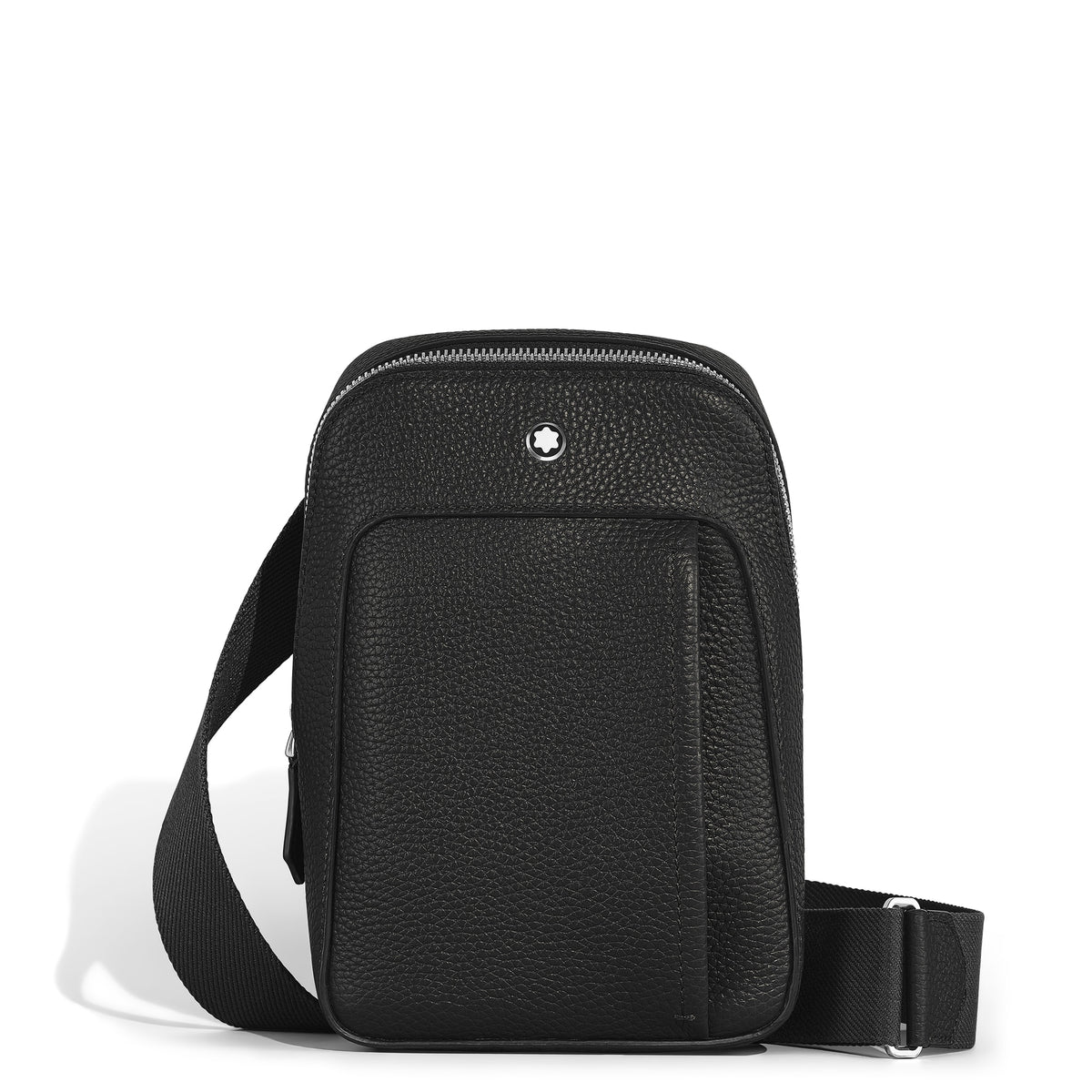 Montblanc Kleine Umhängetasche Companion – Schwarz – Ansicht 1