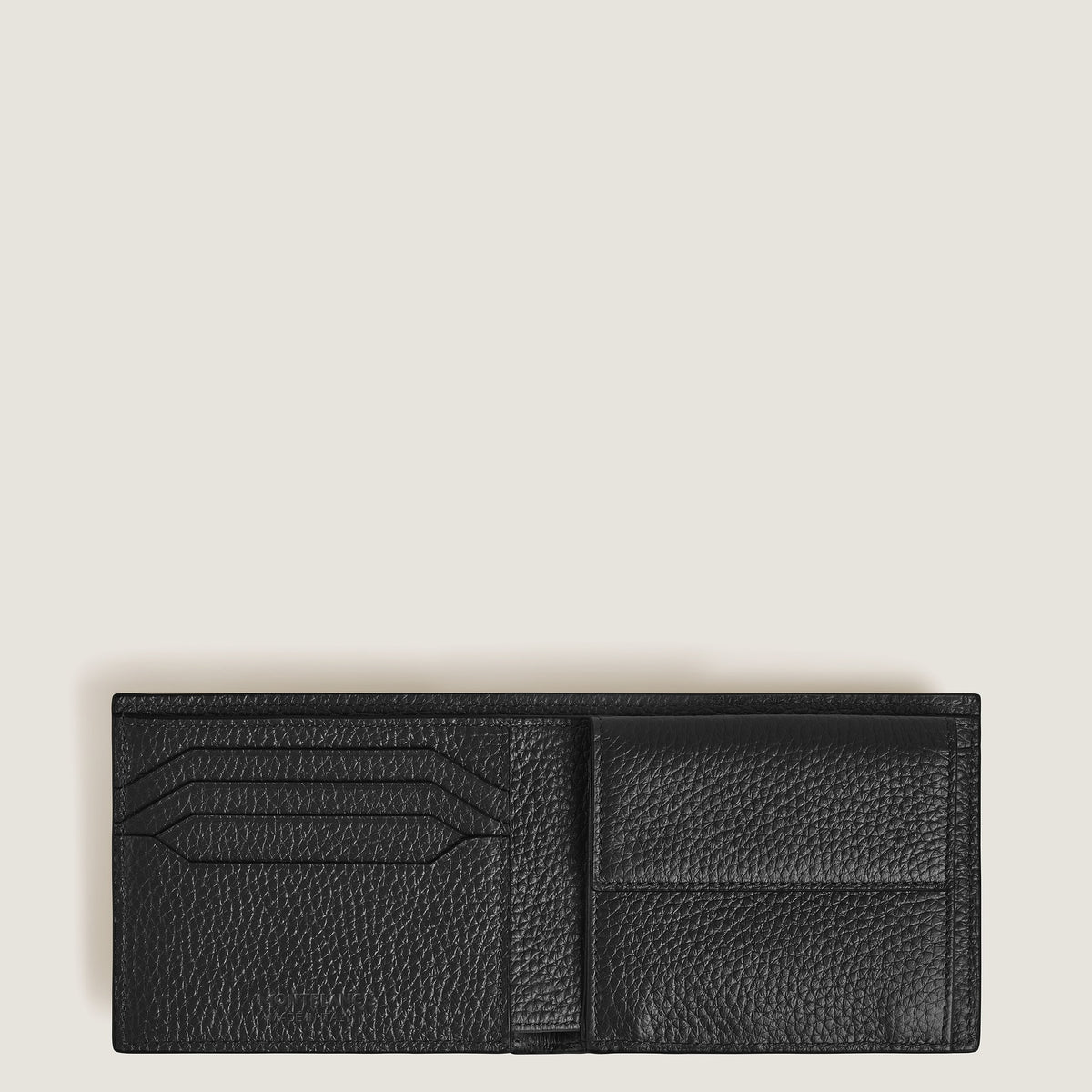 Montblanc Brieftasche 4 cc mit Münzfach aus Grain Leder – Ansicht 3