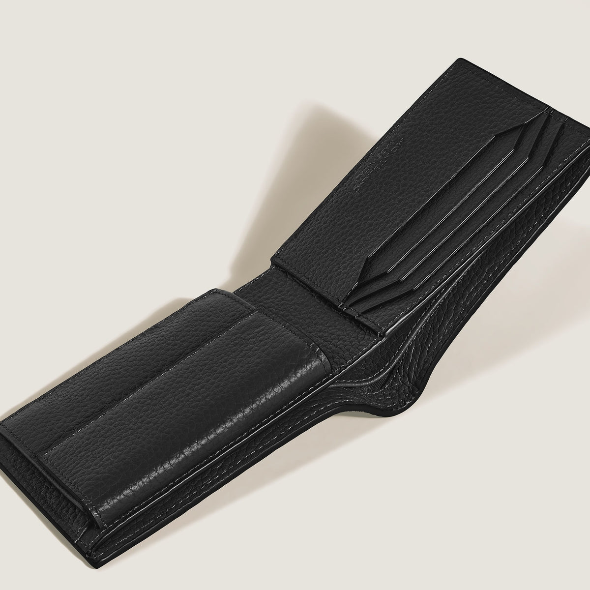 Montblanc Brieftasche 4 cc mit Münzfach aus Grain Leder – Ansicht 4