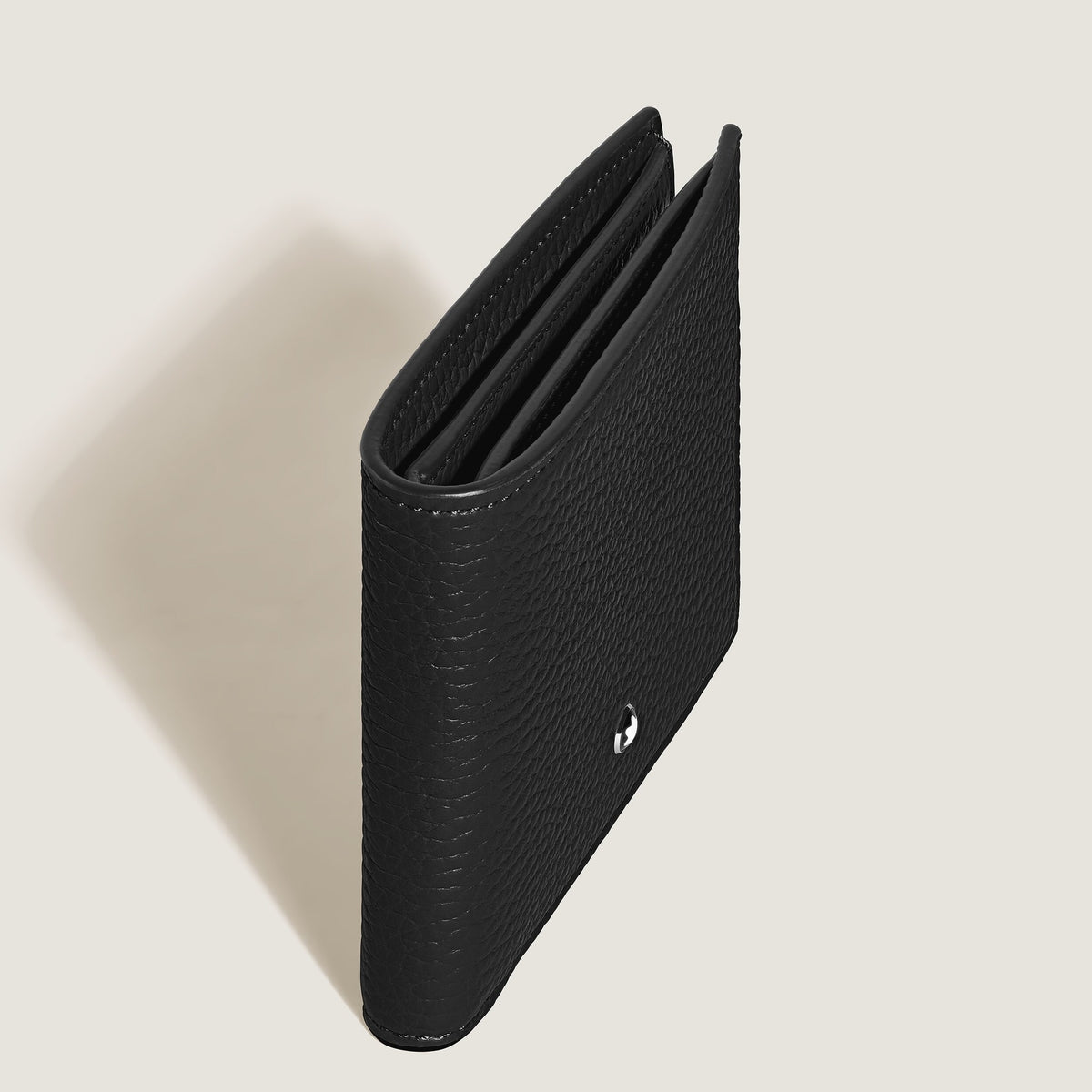Montblanc Brieftasche 4 cc mit Münzfach aus Grain Leder – Ansicht 5