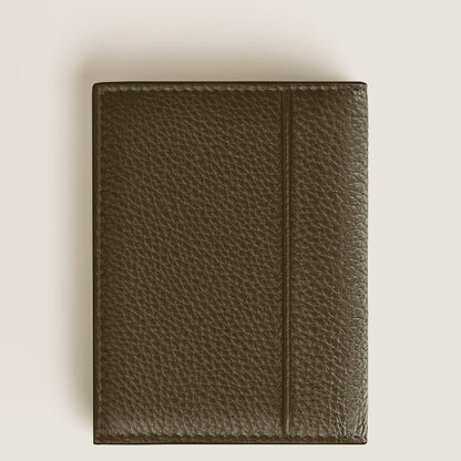 Montblanc Kartenetui 4 cc aus Grain Leder – Khaki – Ansicht 3