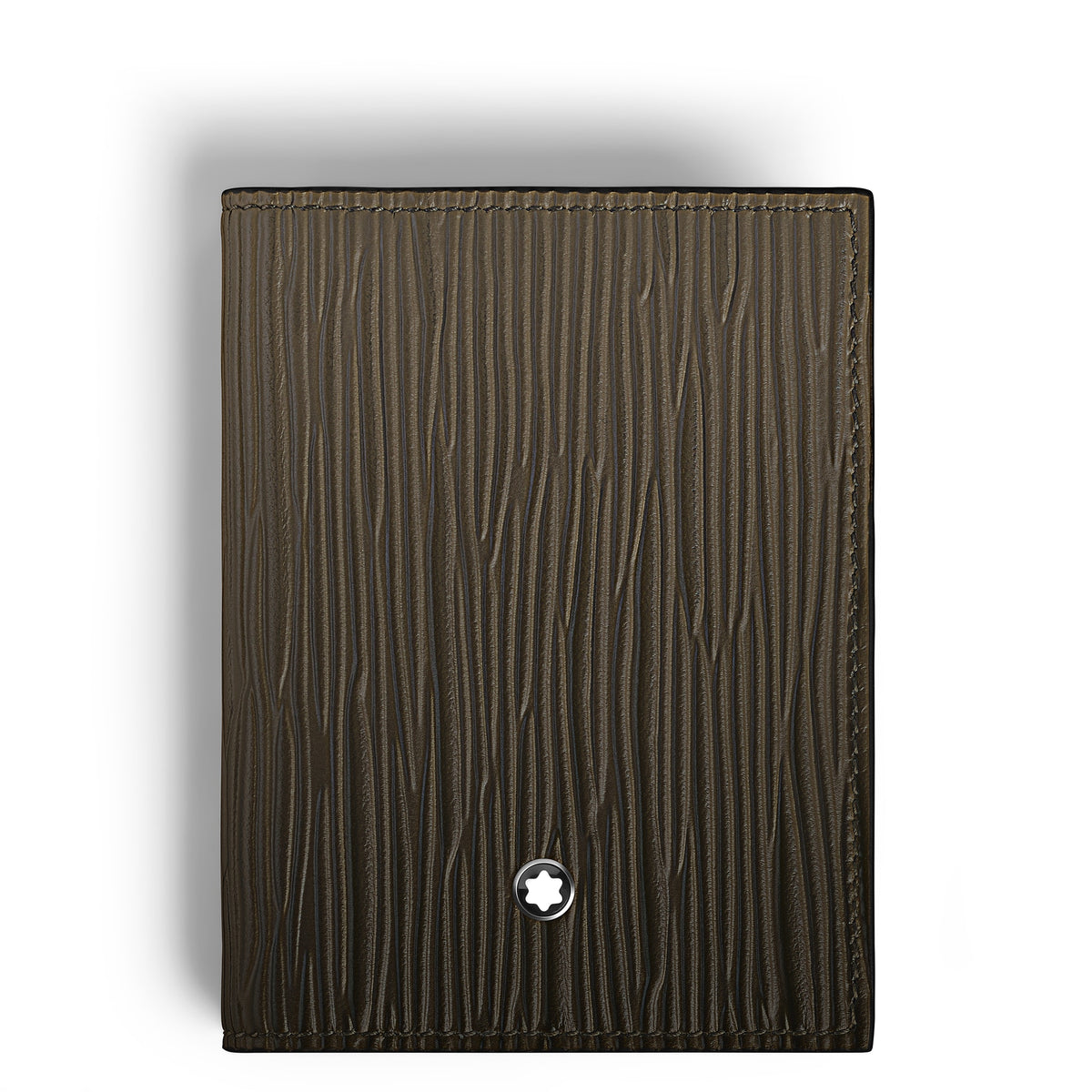 Montblanc Kartenetui 4 cc aus Corteccia Sfumato Leder – Khaki – Ansicht 1