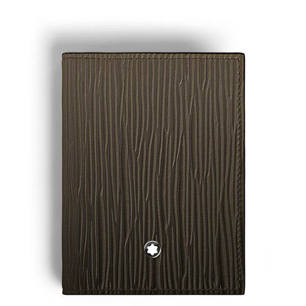Montblanc Kartenetui 4 cc aus Corteccia Sfumato Leder – Khaki
