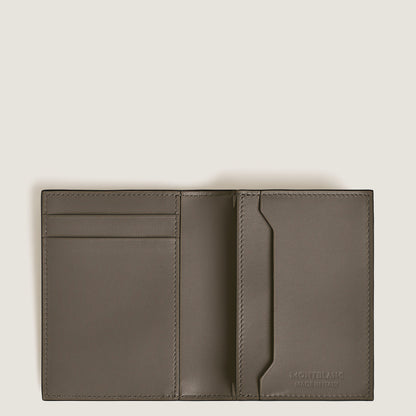 Montblanc Kartenetui 4 cc aus Corteccia Sfumato Leder – Khaki – Ansicht 5