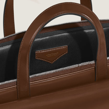 Montblanc Flache Schreibmappe aus Meisterstück Leder – Ansicht 5